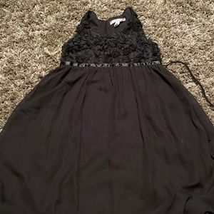 Black formal dress